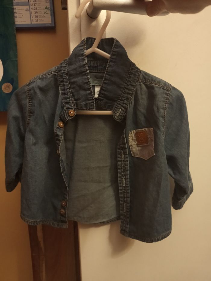 Chemise en jeans