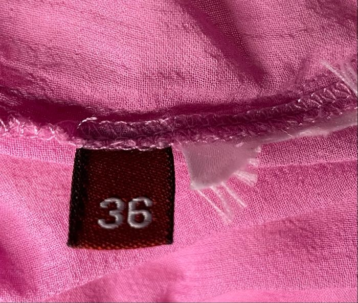 Haut rose pâle manches 3/4 - photo numéro 7