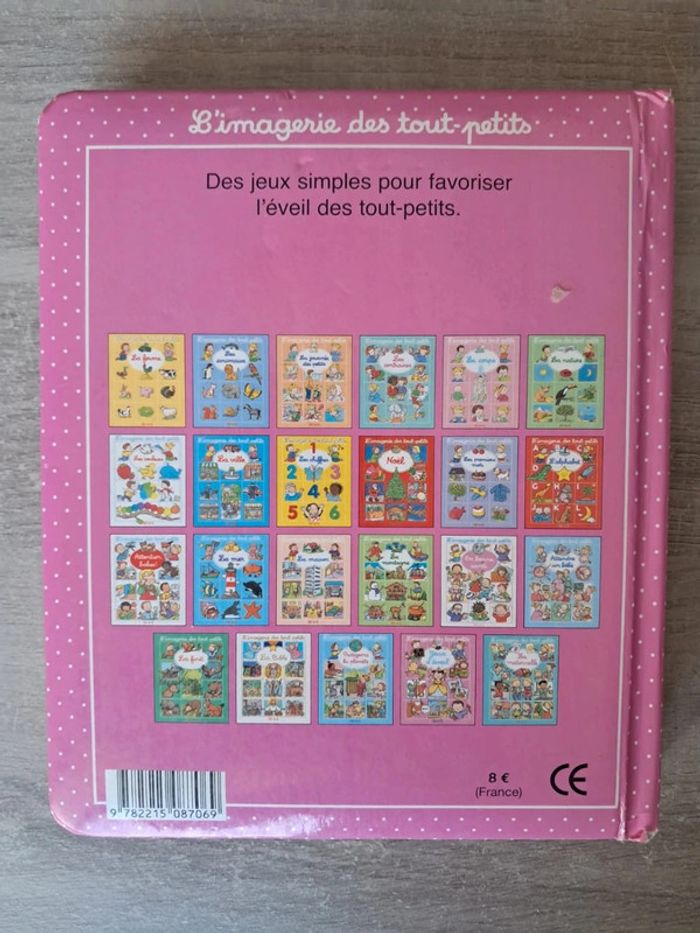 Livre l'imagerie des tout-petits  jeux éveil - photo numéro 2