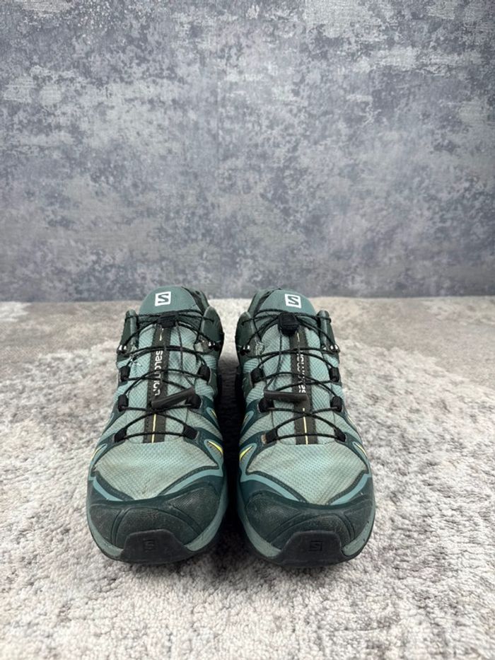 Salomon X Ultra 3 - Gore-Tex - Green & Yellow - photo numéro 2