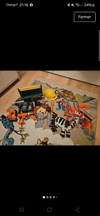 Lot accessoires bricolage enfant