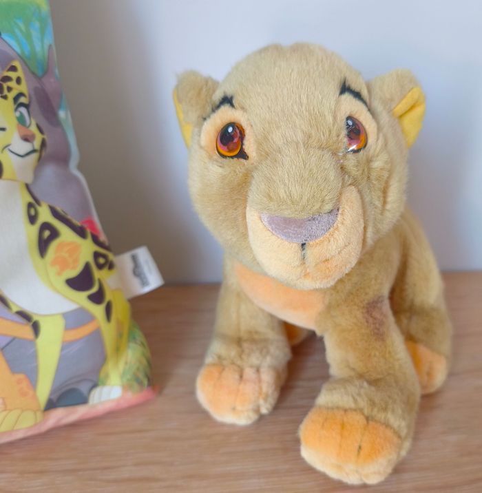 🌿 Coussin décoratif + Peluche Simba - Le Roi Lion - Disney 🌿 - photo numéro 7