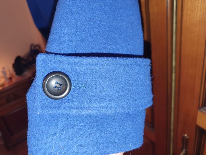 Manteau bleu chaud femme - photo numéro 4