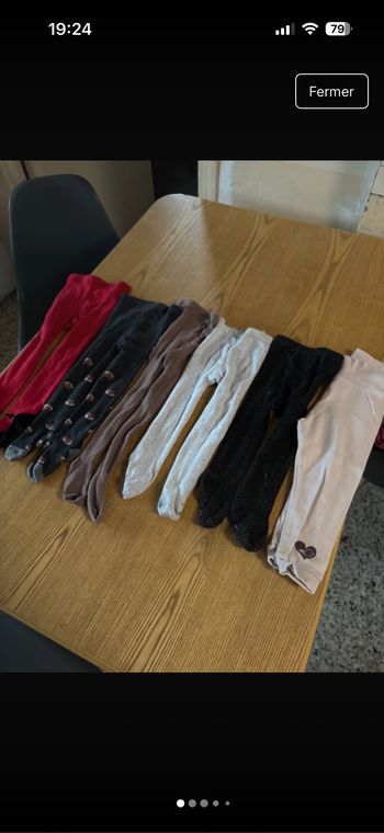 Lots collants okaidi 20-22