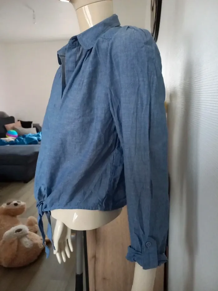 Chemise en jeans 40 - photo numéro 4