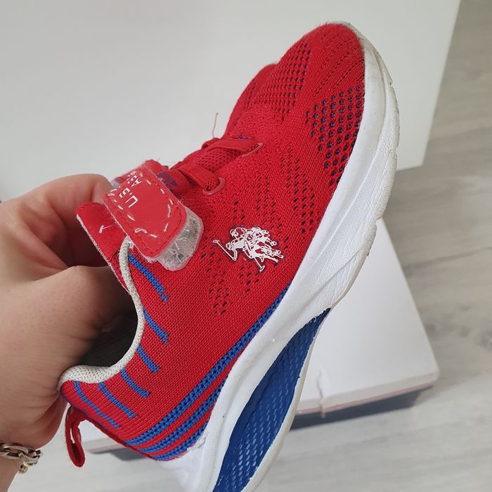 Baskets rouge US Polo garçon T28 - photo numéro 3