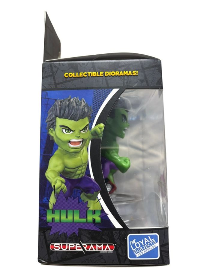 Figurine diorama Marvel Superama Hulk The Loyal Subjects neuf - photo numéro 4