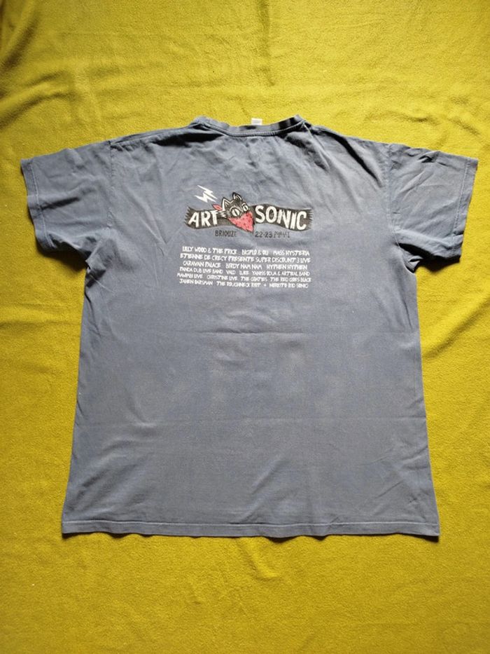 T-shirt Art Sonic - photo numéro 3
