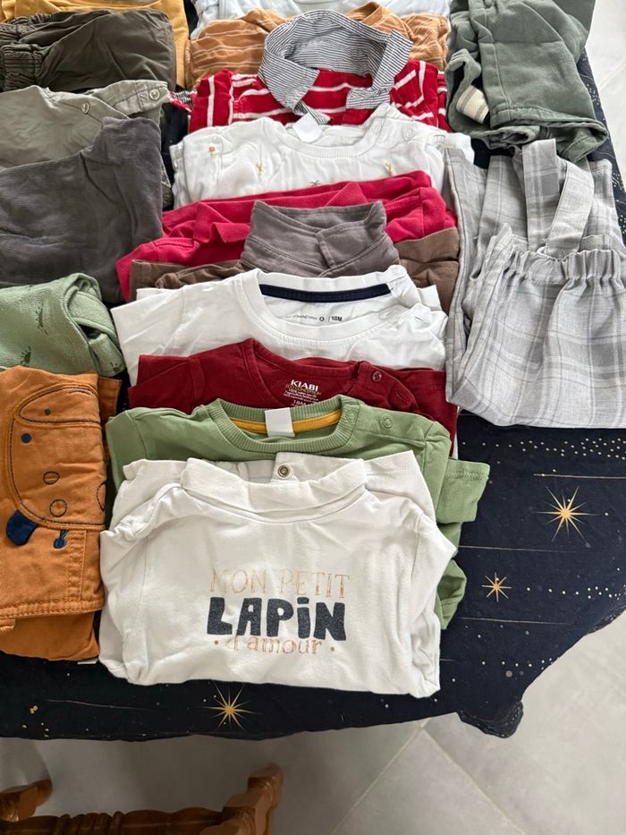Lot vêtements bébé garçon 18 mois - photo numéro 2