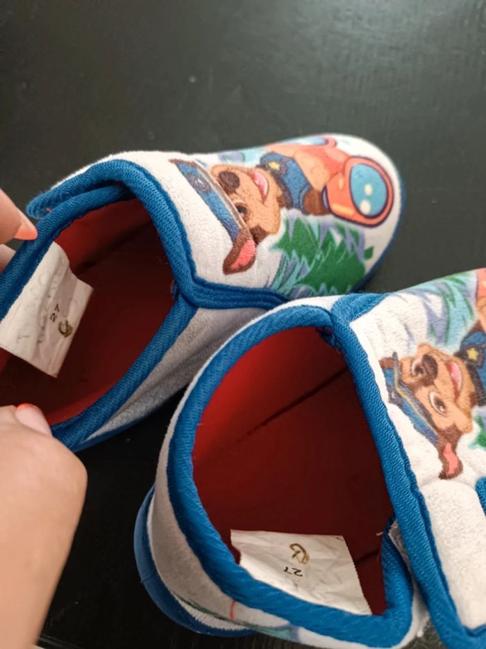 Chaussons pat patrouille taille 27 - photo numéro 6