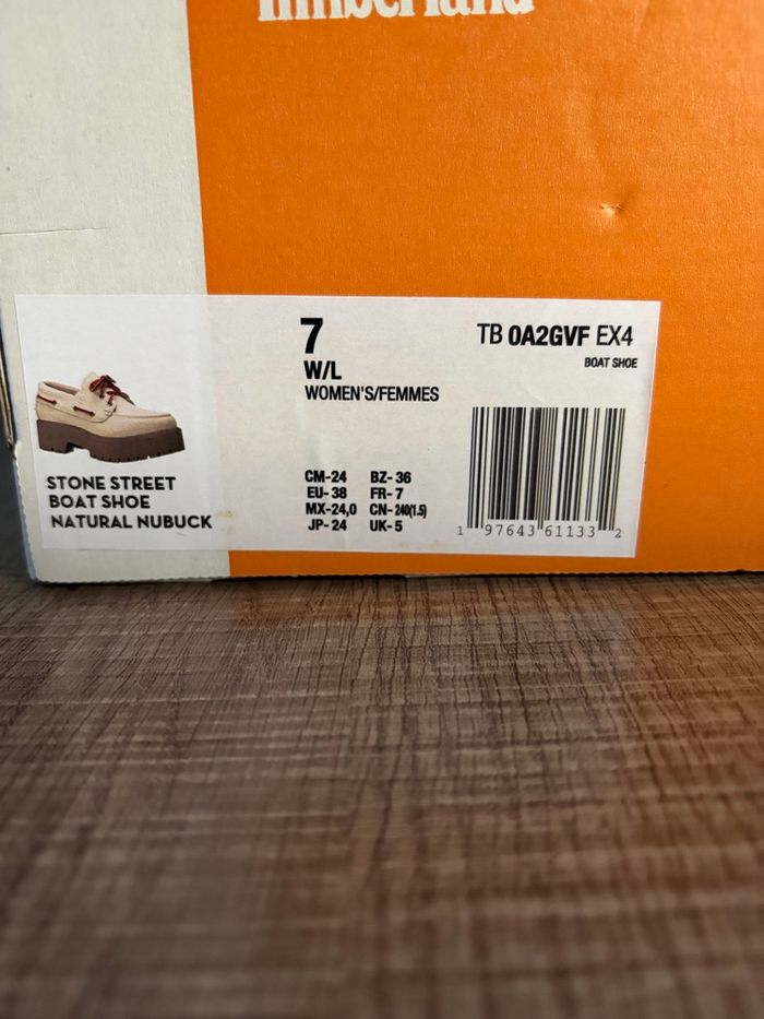 Timberland bateau stone street beige - photo numéro 4