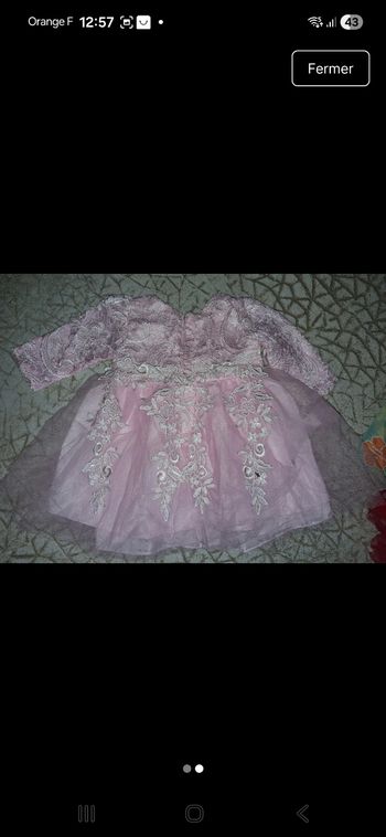 Robe soiree fille