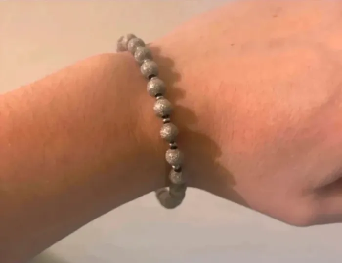 Bracelet argenté Cleor TBE