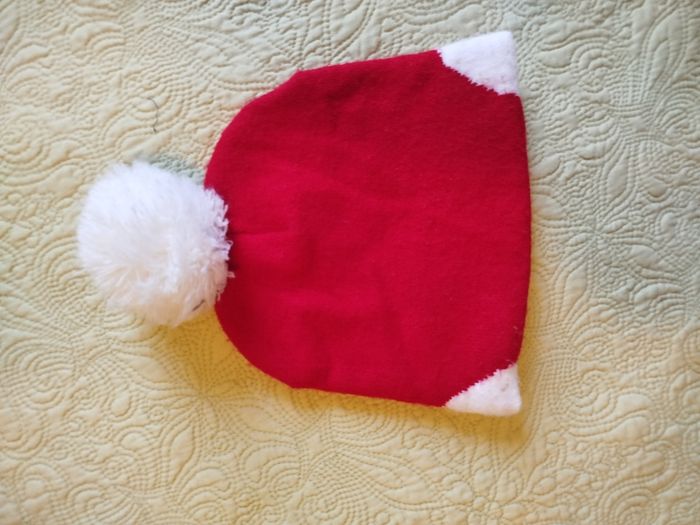 Bonnet père Noël enfant 3 ans - photo numéro 3