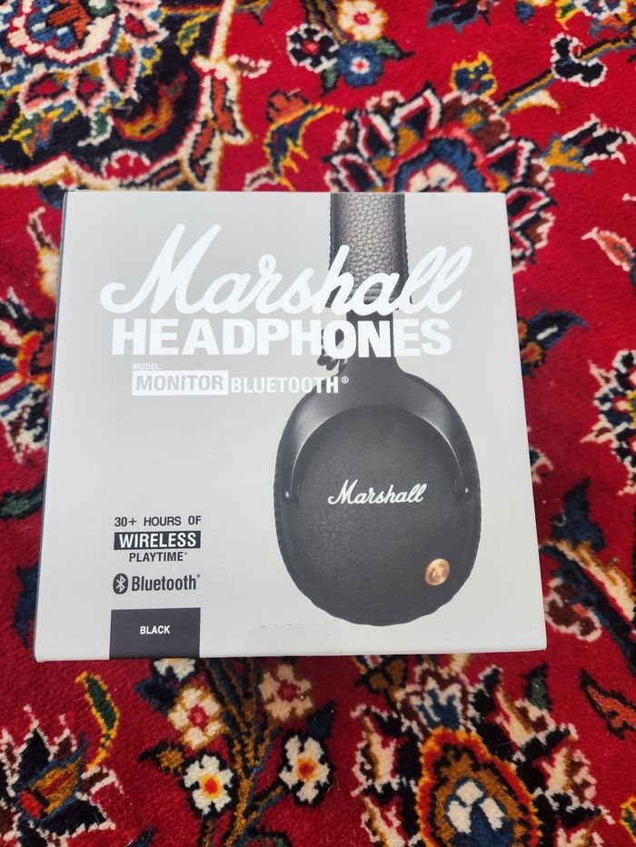 Casque Marshall  noir