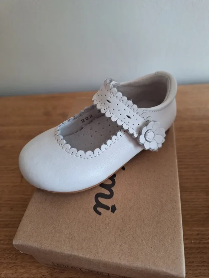 Witte ballerina's