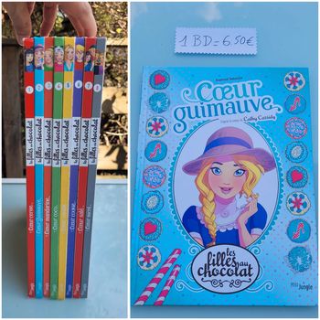 BD Les Filles au chocolat 🍫 tome 2 💙 Coeur Guimauve 💙