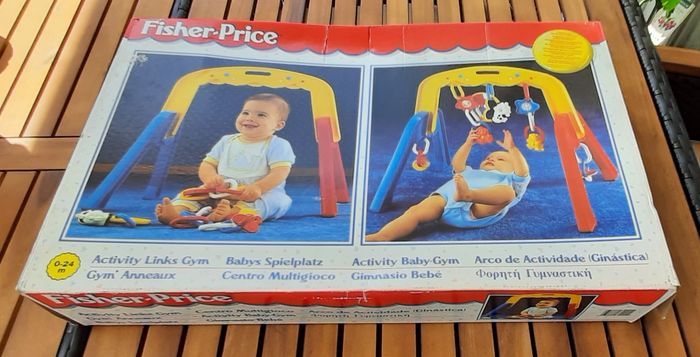 Baby gym vintage Fisher-Price avec accessoires – éveil & motricité – Dès 3 mois - photo numéro 2