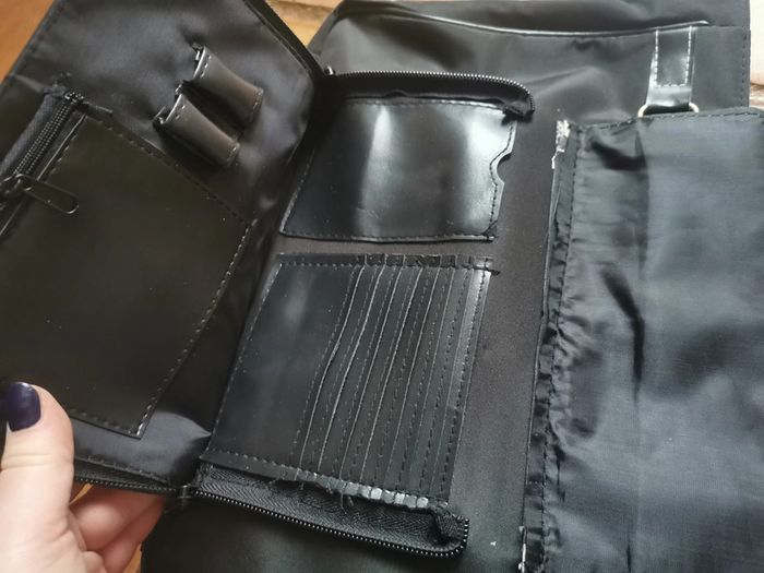 Sac à main noir sac portefeuille neuf - photo numéro 5