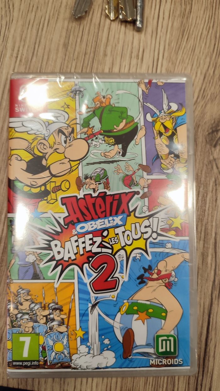 Astérix et Obélix 2 baffez les tous switch neuf
