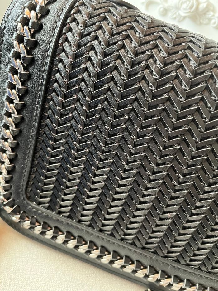 Sac simili cuir tressé noir Pimkie TBE 🖤 - photo numéro 4