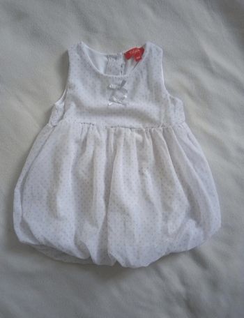 Robe blanche a strass