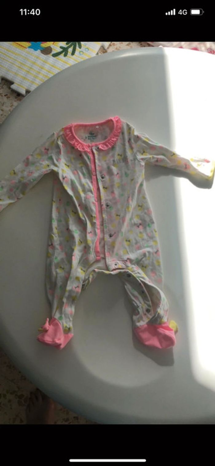 Pyjama grenouillère minnie