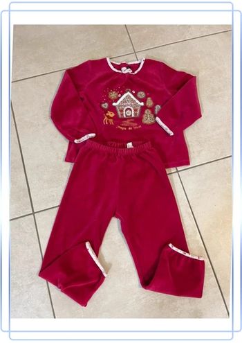 Pyjama velours 4 ans Sergent Major