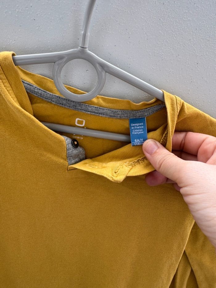 T shirt manche longue okaidi - photo numéro 2