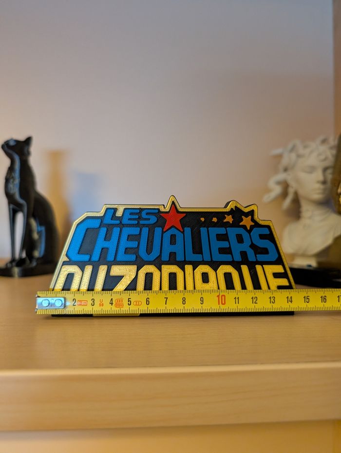 Enseigne les chevaliers du zodiaque - photo numéro 3