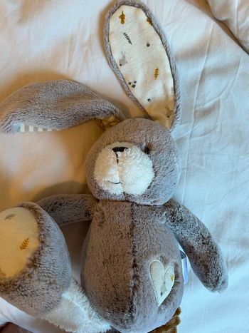 Peluche tape à l’œil lapin 