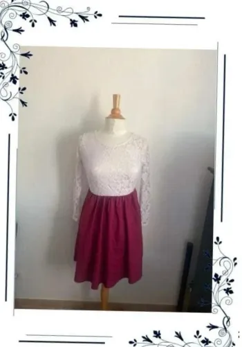 Robe manches longues T38