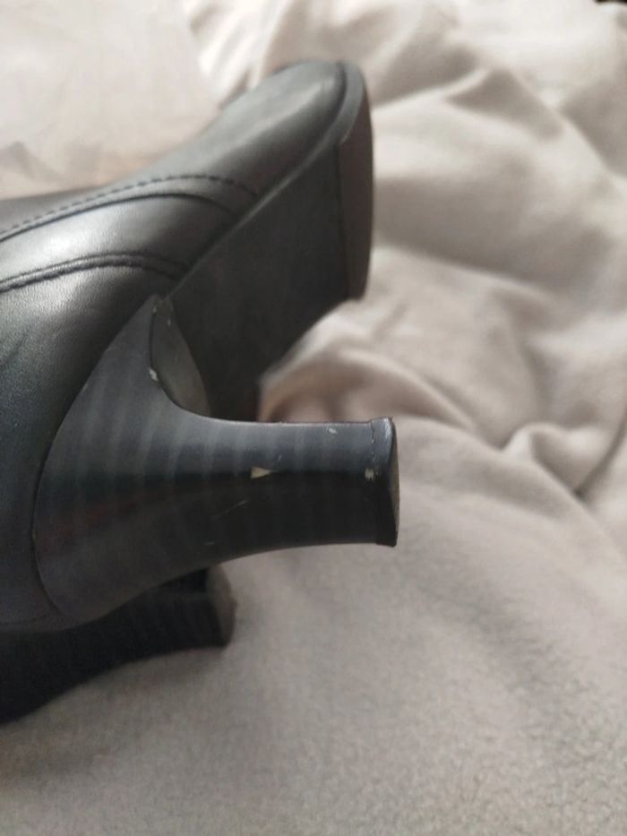 Bottes intérieur cuir pointure 37 , voir 38 - photo numéro 11