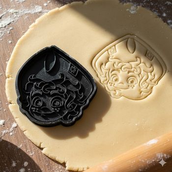 Emporte-pièce biscuit personnage enfantin 8 cm pour pâtisserie créative