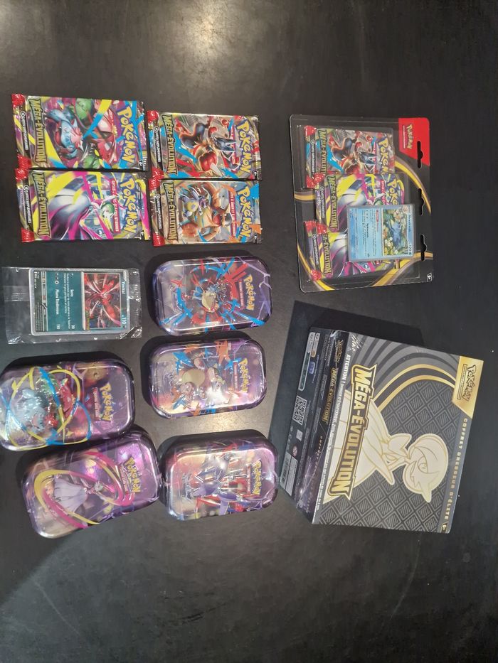 Lot pokemon mega evolution neuf