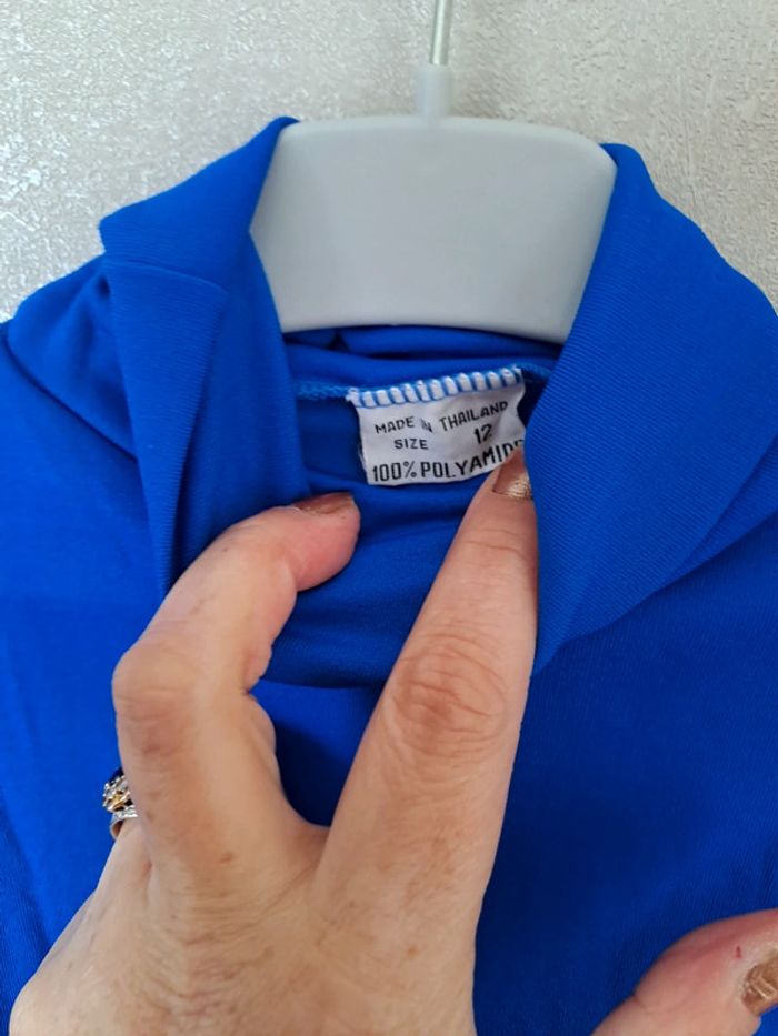 Sous pull à col roulé taille 12 ans mixte - photo numéro 3