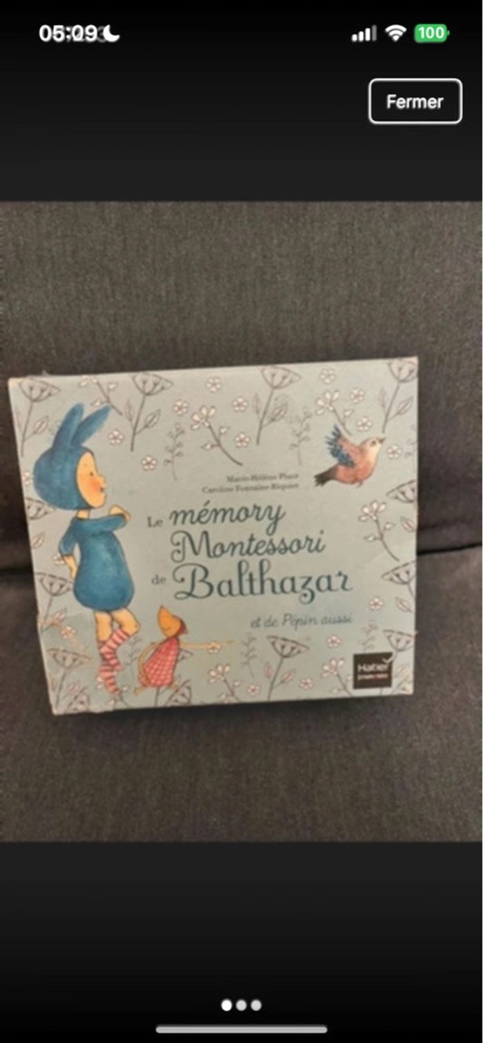 Le memory de balthazar