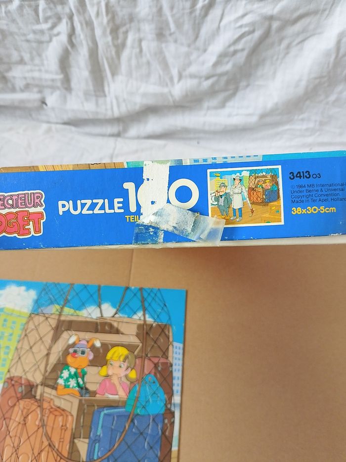 Puzzles inspecteur gadget mb 100 pièces - photo numéro 3