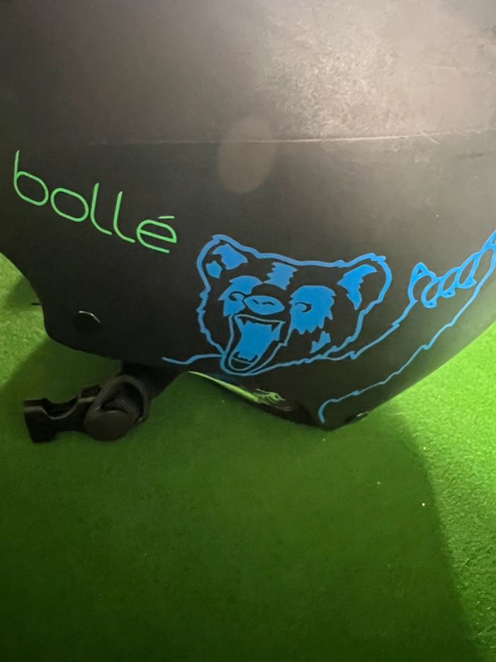 Bollé Quiz Black Bear Matte - casque de ski Junior - photo numéro 2