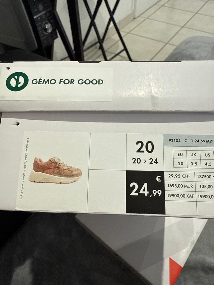 Basket bebe fille - photo numéro 3