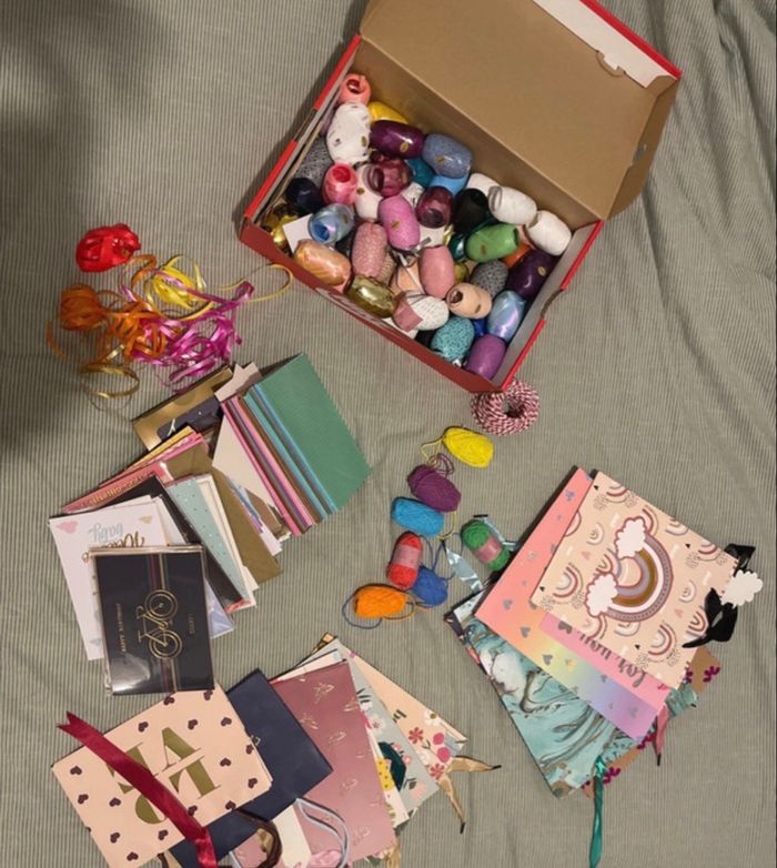 Lot emballage cadeaux