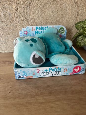 Neuf doudou musicale tortue ma petite carapace jemini