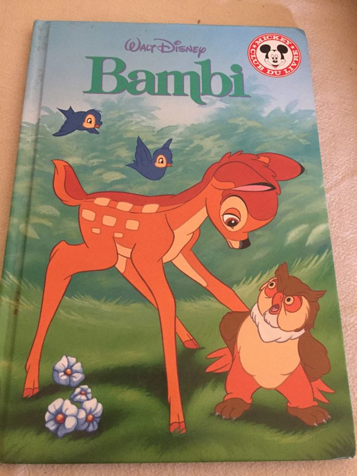 Livre Bambi de Disney en tbe à 2 euros