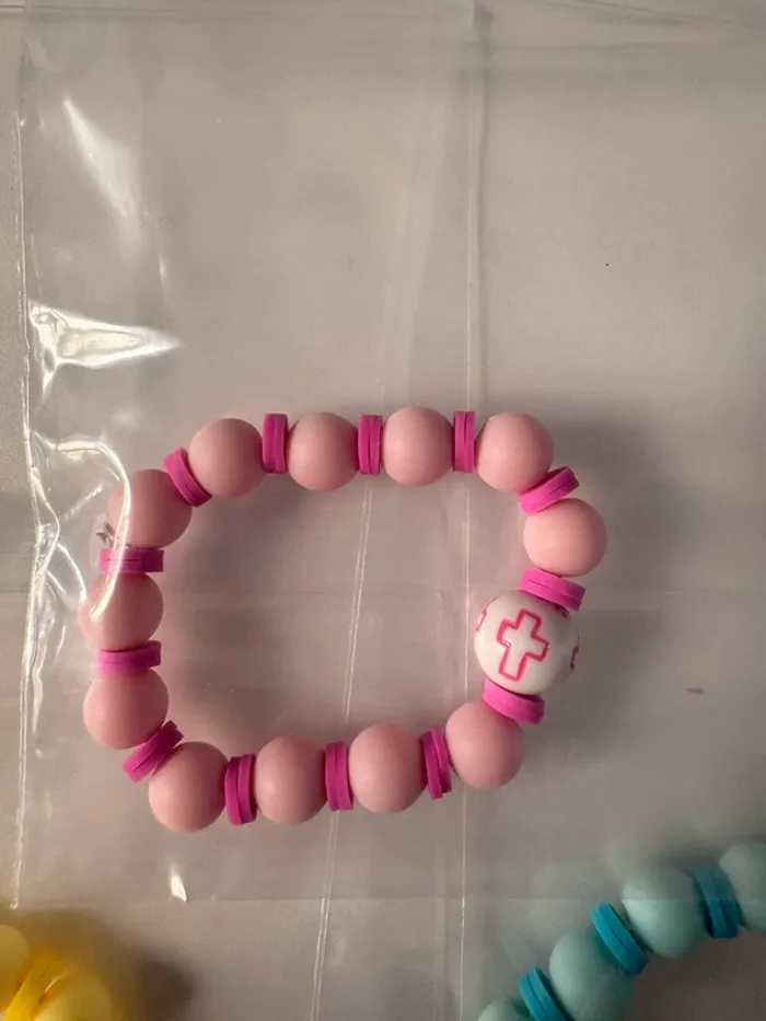 Lot de 5 bracelets avec croix - photo numéro 6