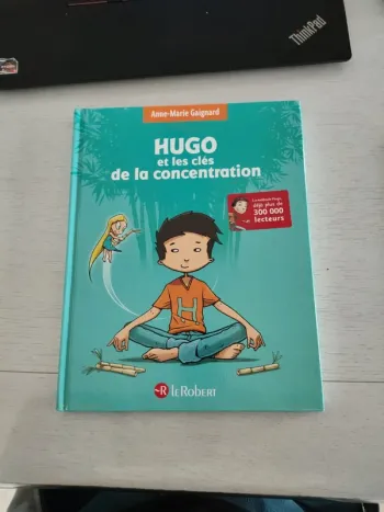livre Hugo et les clés de la concentration