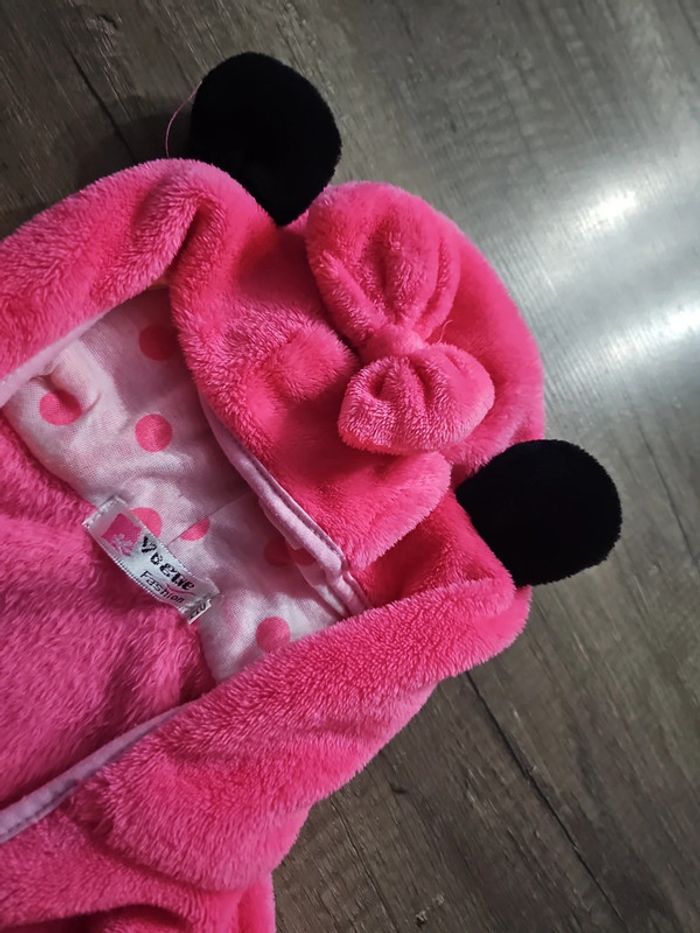 Robe de chambre / peignoir minnie taille 110 - photo numéro 5