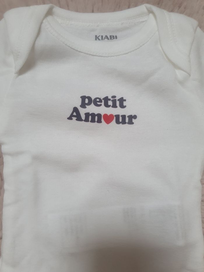 Lot de trois bodies manches longues 3 mois - photo numéro 3