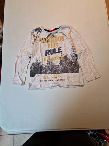 Tee-shirt manches longues garçon