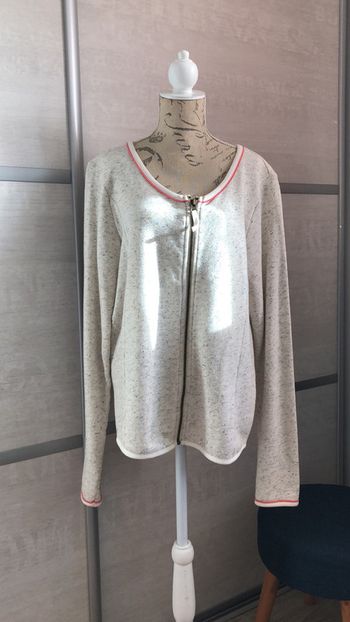 Gilet beige chiné Little Captain