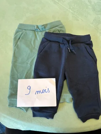 Lot 2 bas de jogging Orchestra - 9 mois